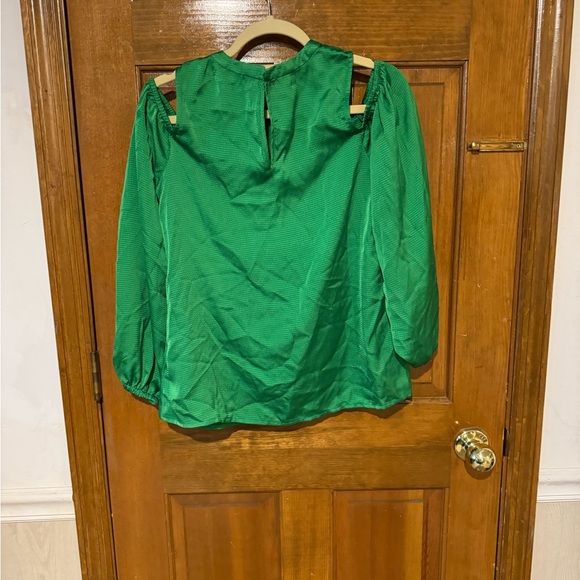 Michael Kors Spring Green Blouse - Picture 4 of 6